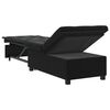 vidaXL Sofa Bed Black 194 x 67 x 82 cm Velvet