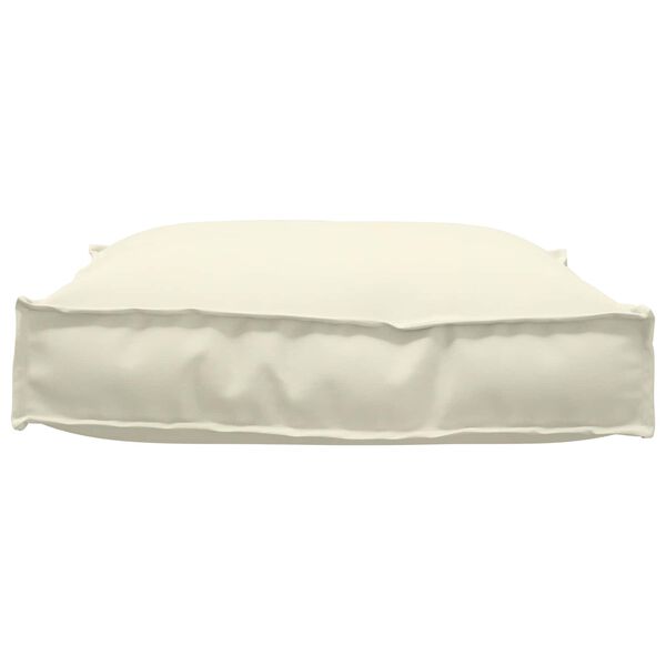 vidaXL Cushion Cream 70 x 70 x 12 cm Oxford Fabric