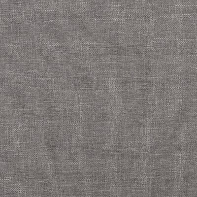 vidaXL Sofa Chair Light Grey 60 cm Fabric