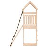 vidaXL Playhouse with Climbing Wall Solid Wood Pine