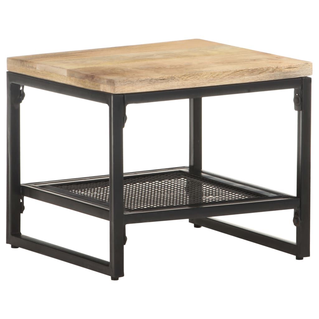vidaXL Side Table 40x40x35 cm Solid Mango Wood