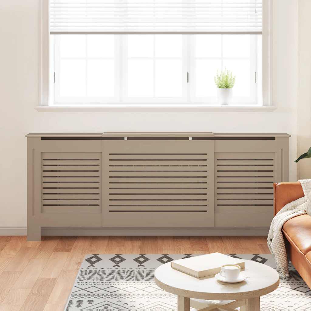 vidaXL MDF Radiator Cover 205 cm