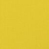 vidaXL Slipper Chair Light Yellow Fabric