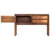 vidaXL Sideboard 118x30x75 cm Solid Mango Wood