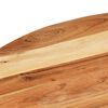 vidaXL Side Table 68x68x56 cm Solid Acacia Wood