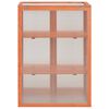 vidaXL Greenhouse Wood 75x47x109 cm