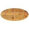 vidaXL Table Top 140x50x2.5 cm Oval Solid Wood Mango