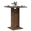 vidaXL Bistro Table Brown Oak 60x60x75 cm Engineered Wood