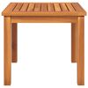 vidaXL Coffee Table 40x40x36 cm Solid Wood Acacia