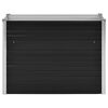 vidaXL Garden Raised Bed Anthracite 100x40x77 cm Galvanised Steel