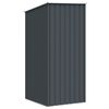 vidaXL Garden Shed Anthracite 87x98x159 cm Galvanised Steel