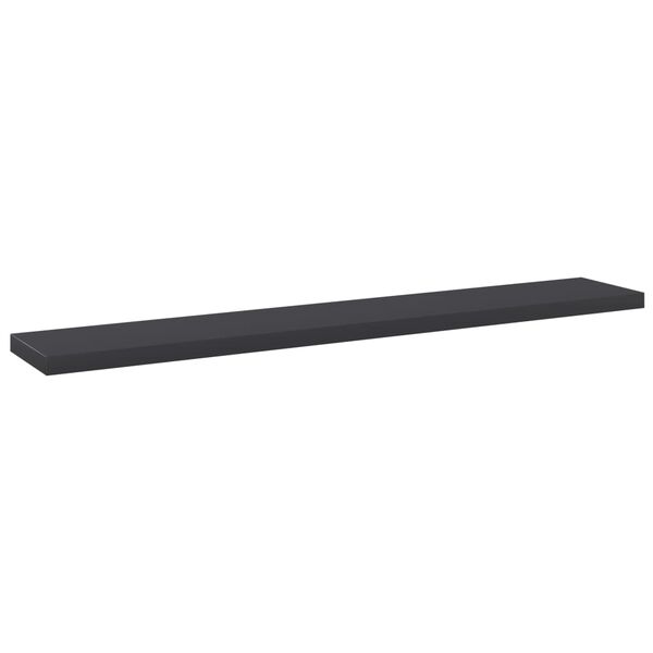 vidaXL Bookshelf Boards 4 pcs Grey 60x10x1.5 cm Engineered Wood