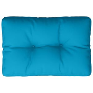 vidaXL Pallet Cushion Light Blue 60x40x12 cm Fabric