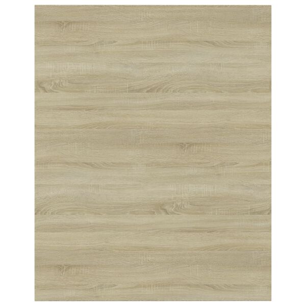vidaXL Bookshelf Boards 8 pcs Sonoma Oak 40x50x1.5 cm Engineered Wood