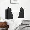 vidaXL Headboard Cushion "Viana" Black and White 100 cm Faux Leather