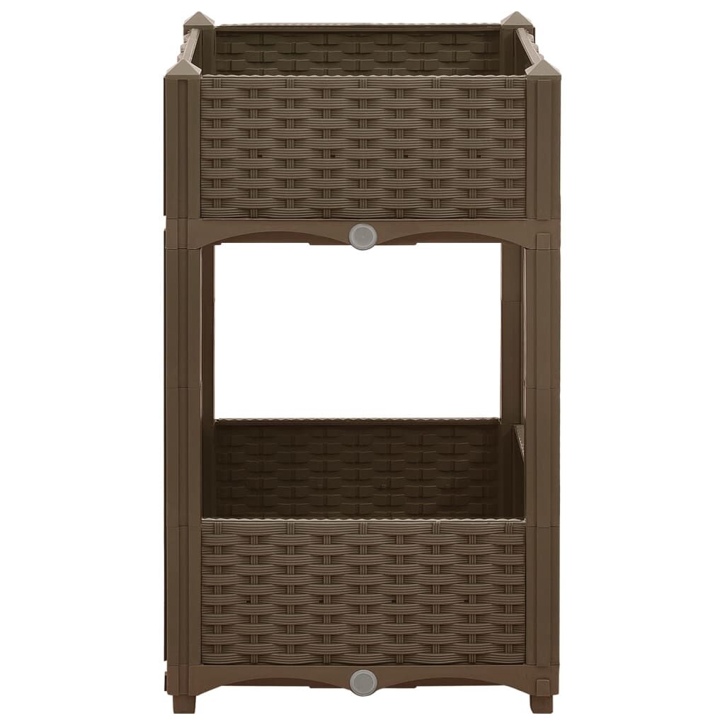 vidaXL Raised Bed 40x40x71 cm Polypropylene