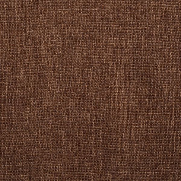 vidaXL Dining Chairs 2 pcs Brown Fabric