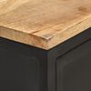 vidaXL Sideboard 60x35x78 cm Solid Rough Mango Wood