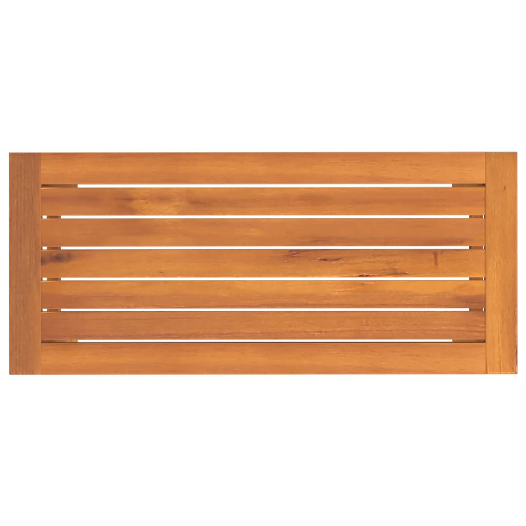 vidaXL Garden Bench 80x35x45 cm Solid Wood Acacia