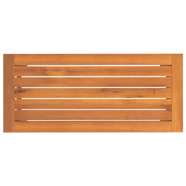 vidaXL Garden Bench 80x35x45 cm Solid Wood Acacia