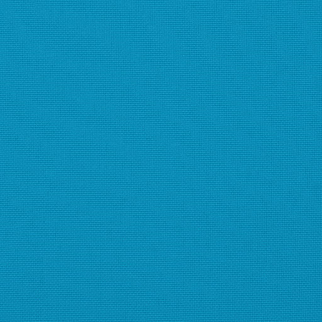 vidaXL Pallet Cushions 4pcs Light Blue 50x50x7 cm Oxford Fabric