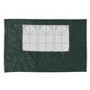 vidaXL Party Tent Sidewall 2 pcs with Window PE Green