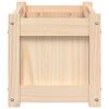 vidaXL Garden Planters 2 pcs Solid Wood Pine
