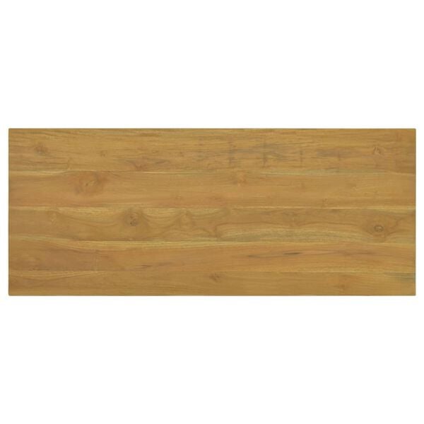 vidaXL Wall-mounted Bathroom Cabinet 110x45x30 cm Solid Wood Teak