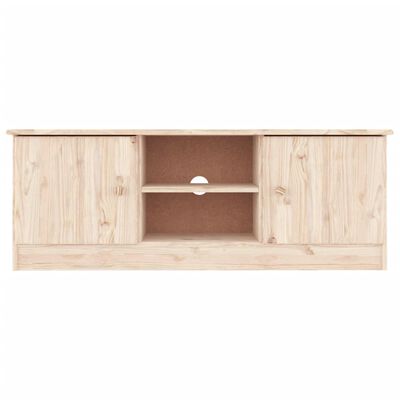 vidaXL TV Cabinet ALTA 112x35x41 cm Solid Wood Pine