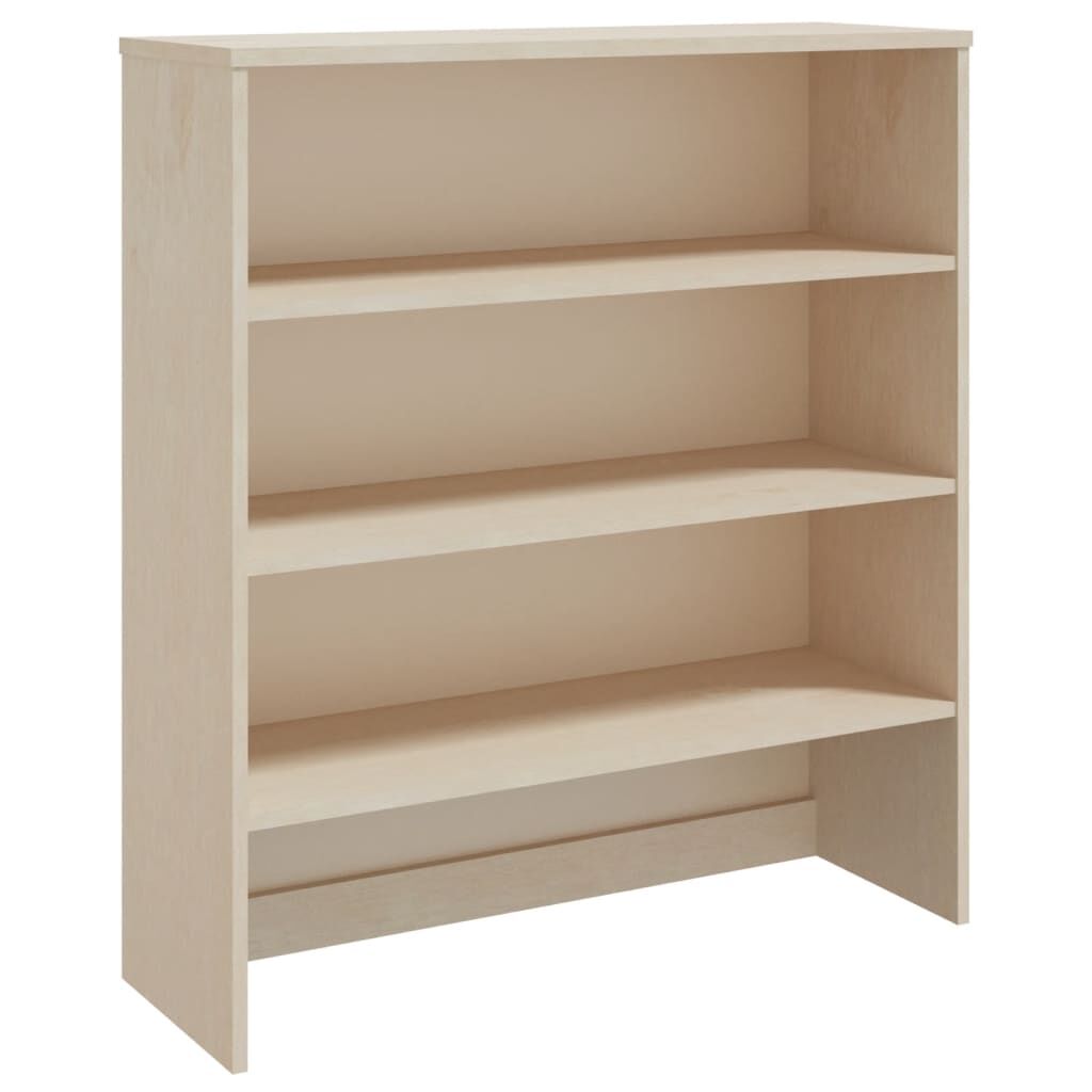 vidaXL Top for Highboard HAMAR Honey Brown 90x30x100cm Solid Wood Pine