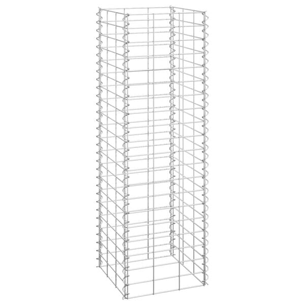 vidaXL Gabion Raised Beds 3 pcs 30x30x100 cm Iron