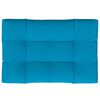 vidaXL Pallet Cushion Blue 120x80x12 cm Fabric