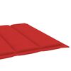 vidaXL 2-Person Sun Lounger with Cushions Bamboo