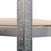 vidaXL Storage Shelves 2 pcs 90x40x180 cm MDF