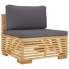 vidaXL 6 Piece Garden Lounge Set with Cushions Solid Wood Teak