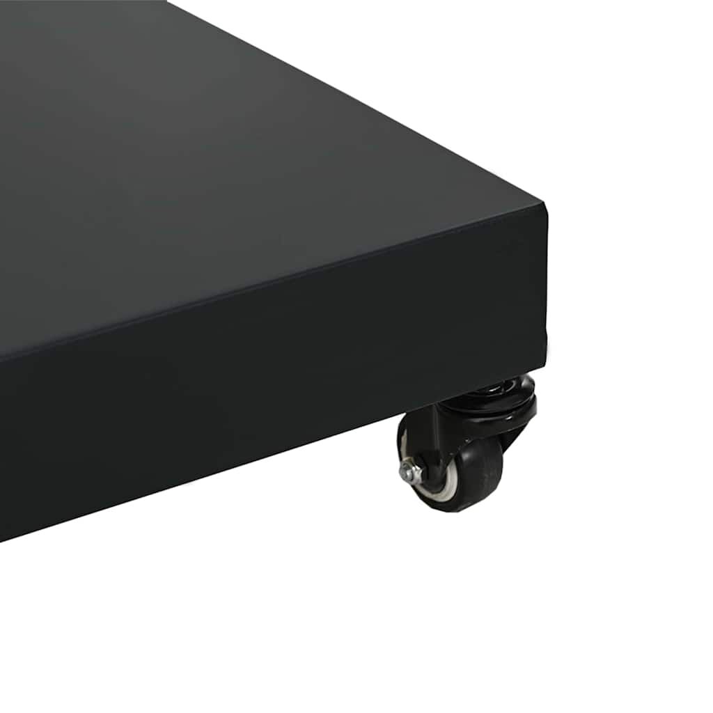vidaXL Outdoor Umbrella Bases Black 45 x 45 x 32 cm Steel, Concrete