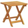 vidaXL Sun Loungers 2 pcs with Table Solid Wood Acacia