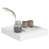 vidaXL Floating Wall Shelves 4 pcs White 23x23.5x3.8 cm MDF
