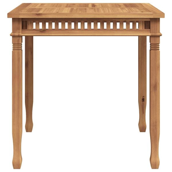 vidaXL Garden Dining Table 80x80x80 cm Solid Teak Wood