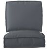 vidaXL Pallet Cushion Set 2 pcs Anthracite Oxford Fabric