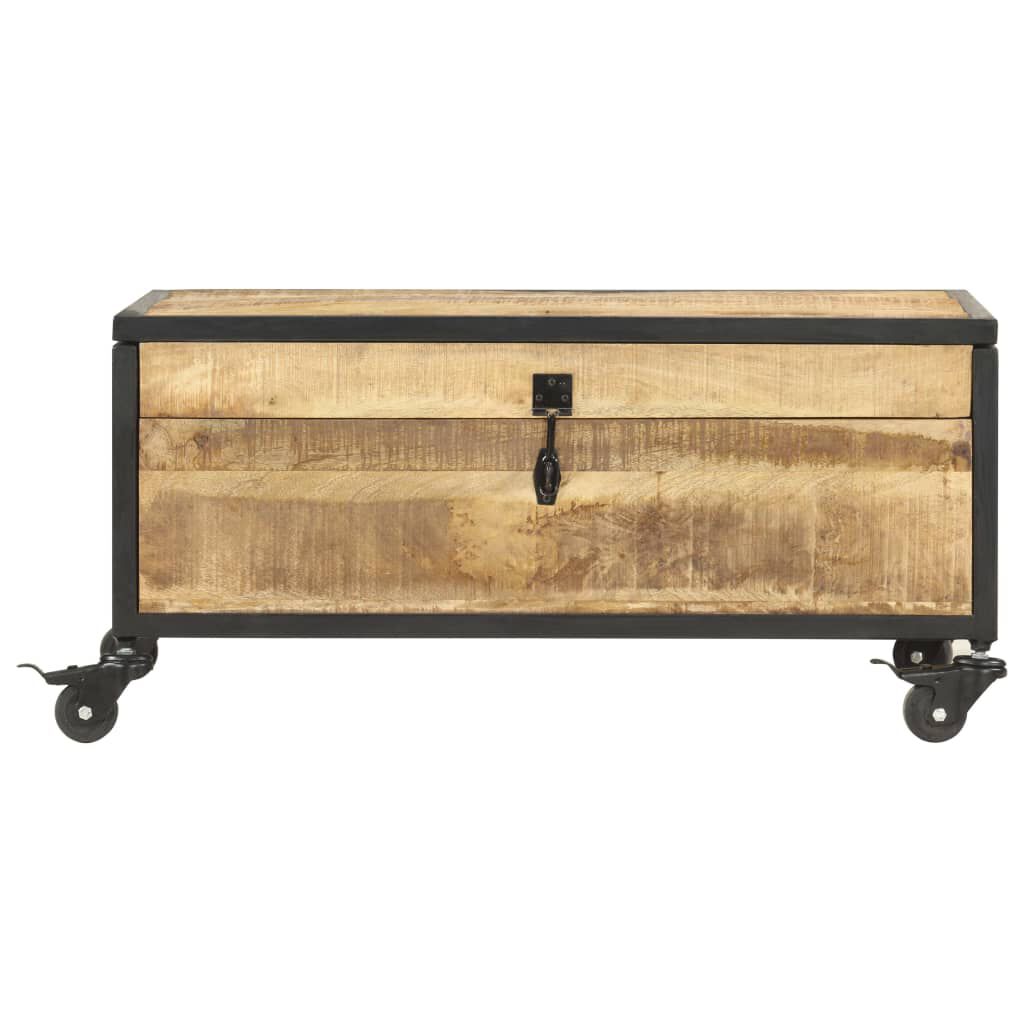 vidaXL Coffee Table 70x50x33 cm Solid Mango Wood