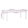 vidaXL 7 Piece Garden Dining Set with Cushions Poly Rattan and Glass