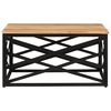 vidaXL Coffee Table 68x68x35 cm Solid Acacia Wood