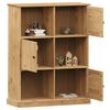 vidaXL Bookcase VIGO 90x35x114.5 cm Solid Wood Pine