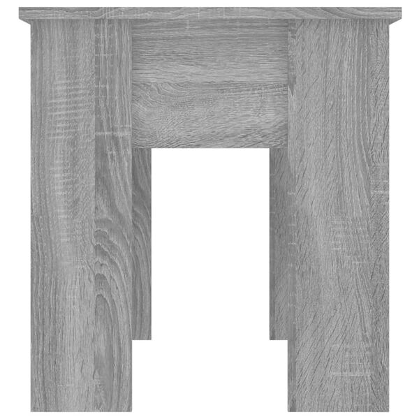 vidaXL Coffee Table Grey Sonoma 101x49x52 cm Engineered Wood