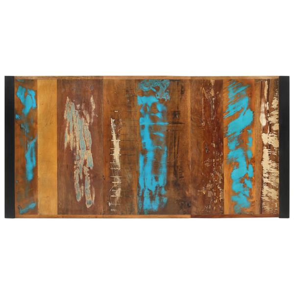 vidaXL Bar Table 140x70x110 cm Solid Wood Reclaimed