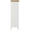 vidaXL Wine Cabinet 56x32x110 cm Solid Oak Wood