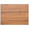 vidaXL Wall-mounted Bathroom Cabinet 60x45x30 cm Solid Teak Wood