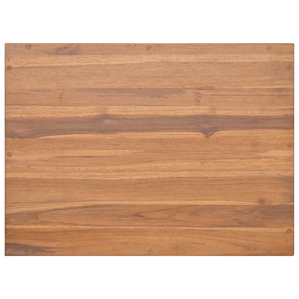 vidaXL Wall-mounted Bathroom Cabinet 60x45x30 cm Solid Teak Wood