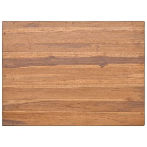 vidaXL Wall-mounted Bathroom Cabinet 60x45x30 cm Solid Teak Wood